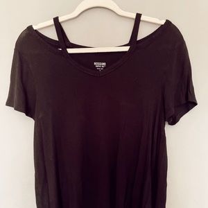 Mossimo Co. Cut out tee